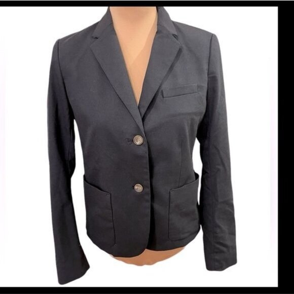 Gap The Academy Blazer Blue Size 6 Classic Academia Preppy more blue than photos - Picture 3 of 14
